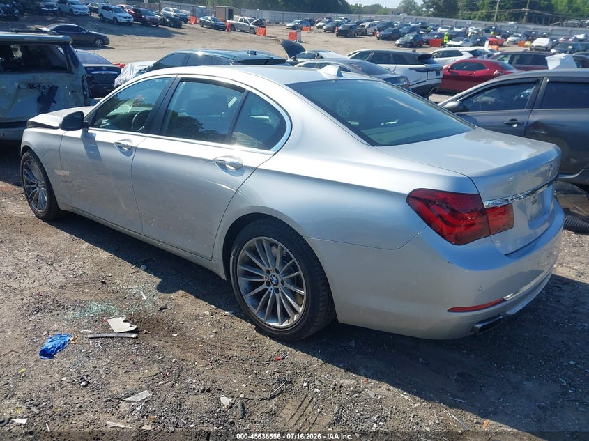 Vin: wbaya8c51ed825337, lot: 46137057, bmw 750i 20143