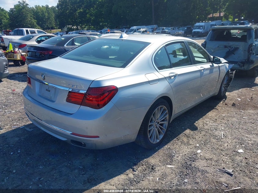 Vin: wbaya8c51ed825337, lot: 46137057, bmw 750i 20144