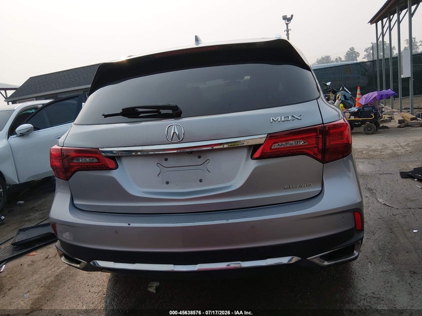 2017 Acura Mdx Advance Package VIN: 5FRYD4H87HB028141 Lot: 45638576