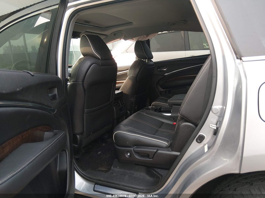 2017 Acura Mdx Advance Package VIN: 5FRYD4H87HB028141 Lot: 45638576