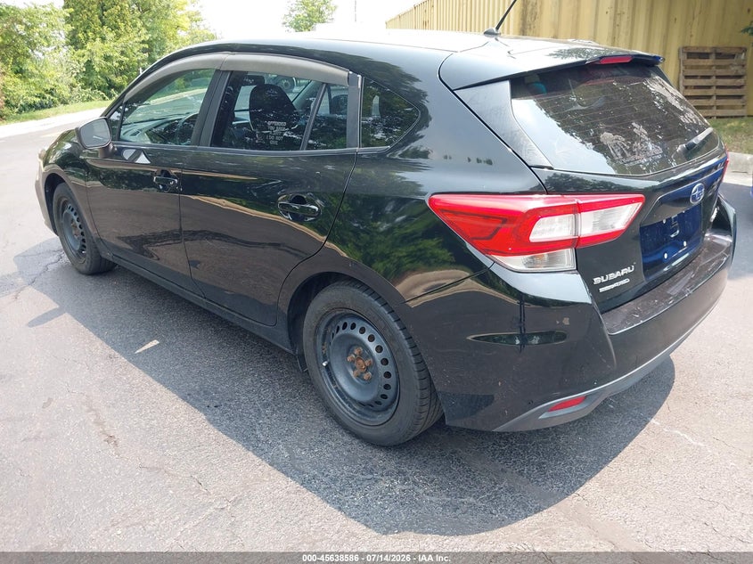 Vin: 4s3gtaa61j3735634, lot: 46137087, subaru impreza 2.0i 20183