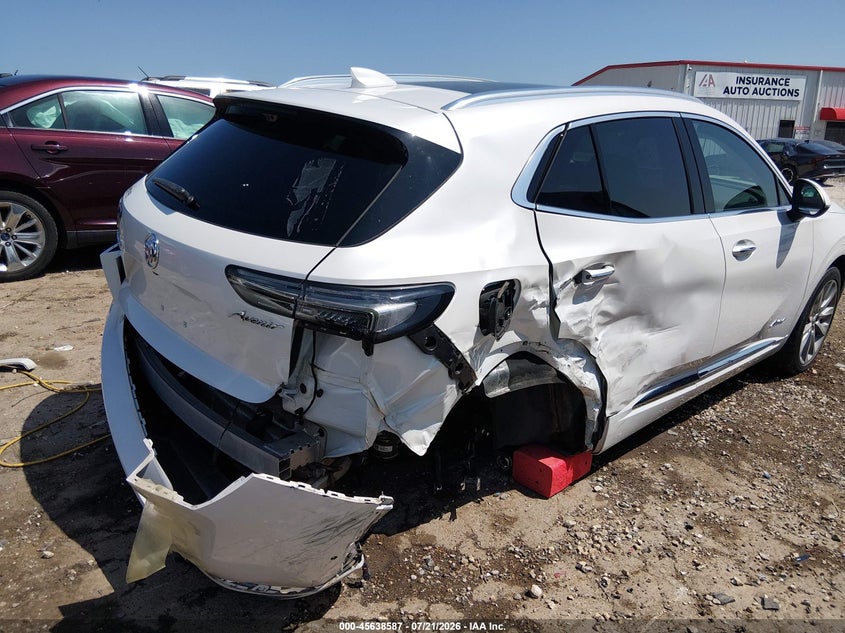 2023 Buick Envision Avenir Awd VIN: LRBFZSR42PD178012 Lot: 45638587
