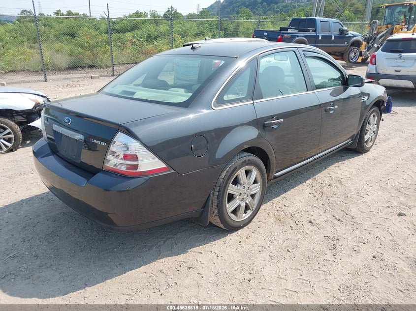 2008 Ford Taurus Limited VIN: 1FAHP25W88G136943 Lot: 45638618