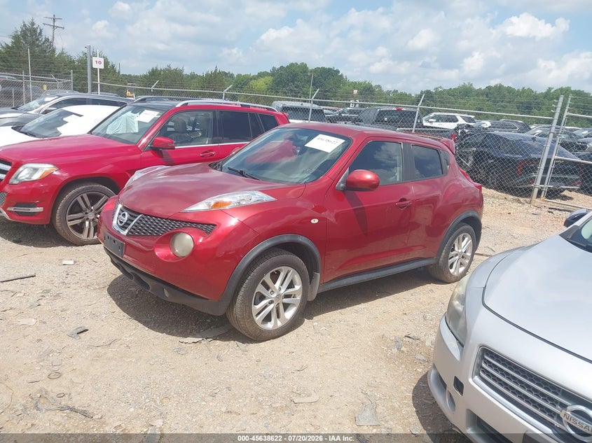 Vin: jn8af5mv8bt023490, lot: 46137123, nissan juke sl 20112
