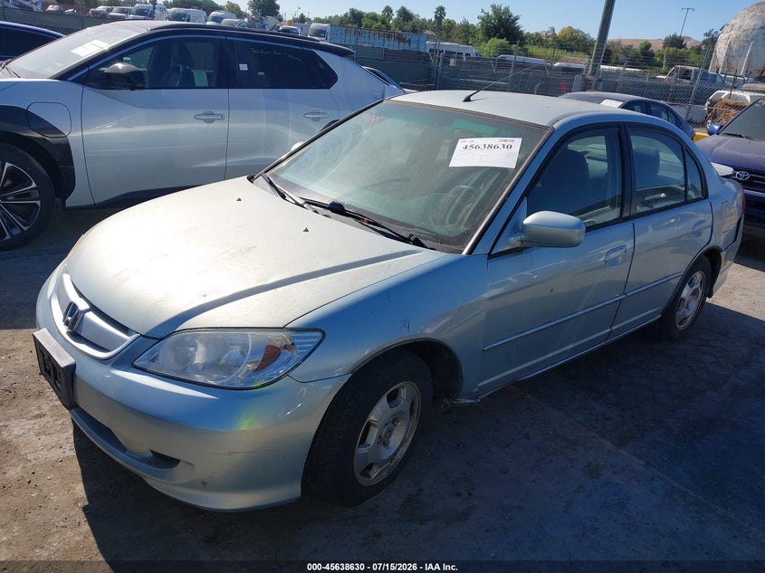 JHMES96614S013798 2004 Honda Civic Hybrid photo 1