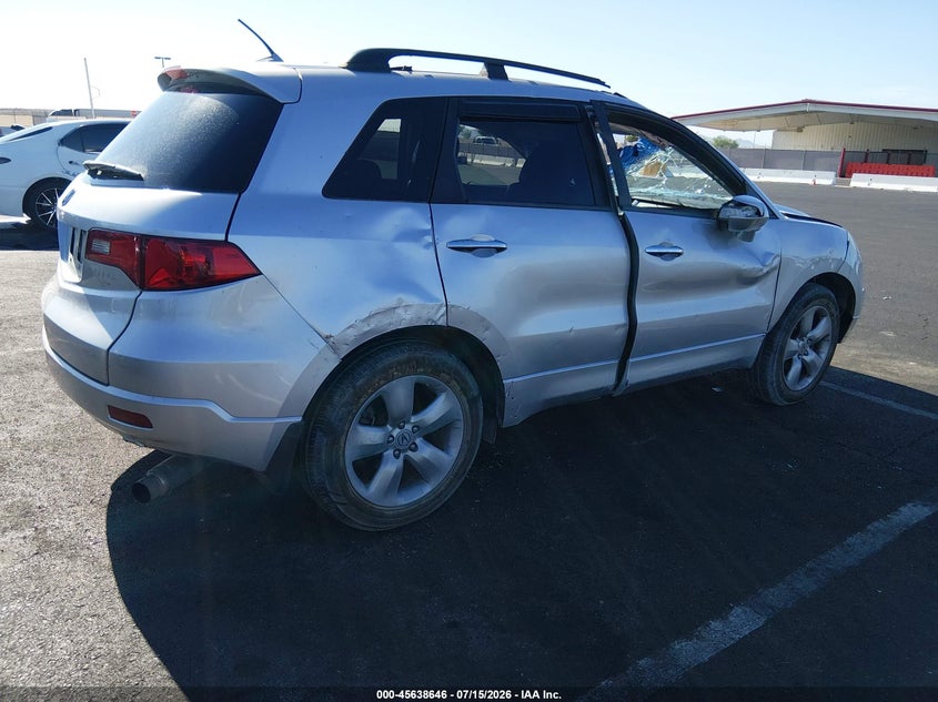 2007 Acura Rdx VIN: 5J8TB18597A007807 Lot: 45638646