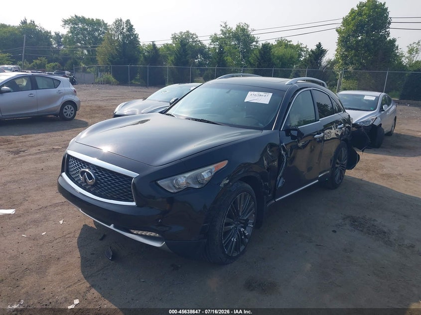 2017 Infiniti Qx70 VIN: JN8CS1MW5HM411382 Lot: 45638647
