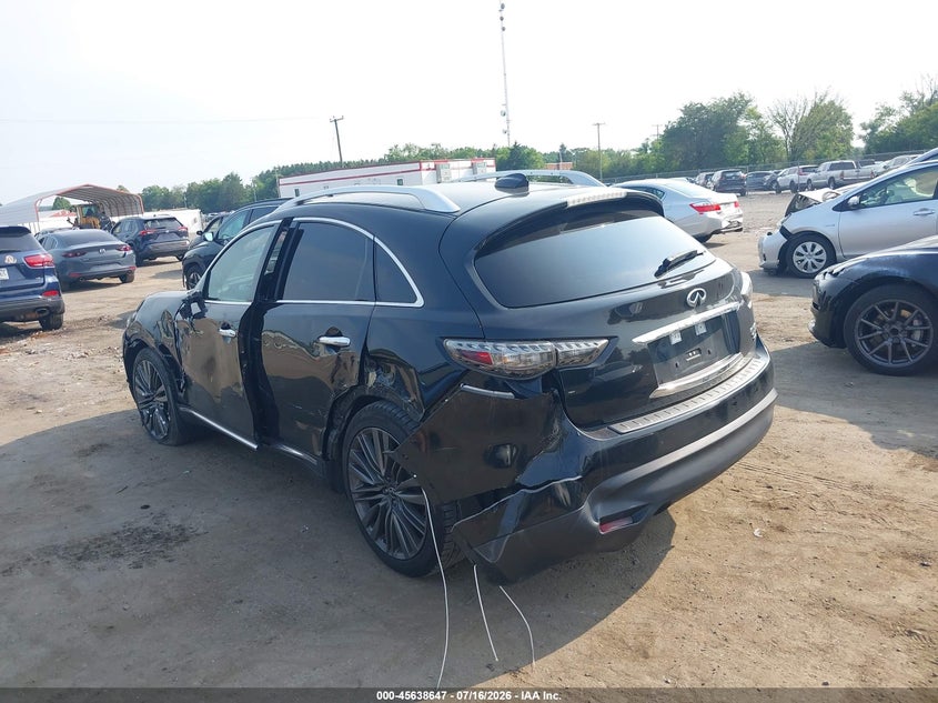 2017 Infiniti Qx70 VIN: JN8CS1MW5HM411382 Lot: 45638647