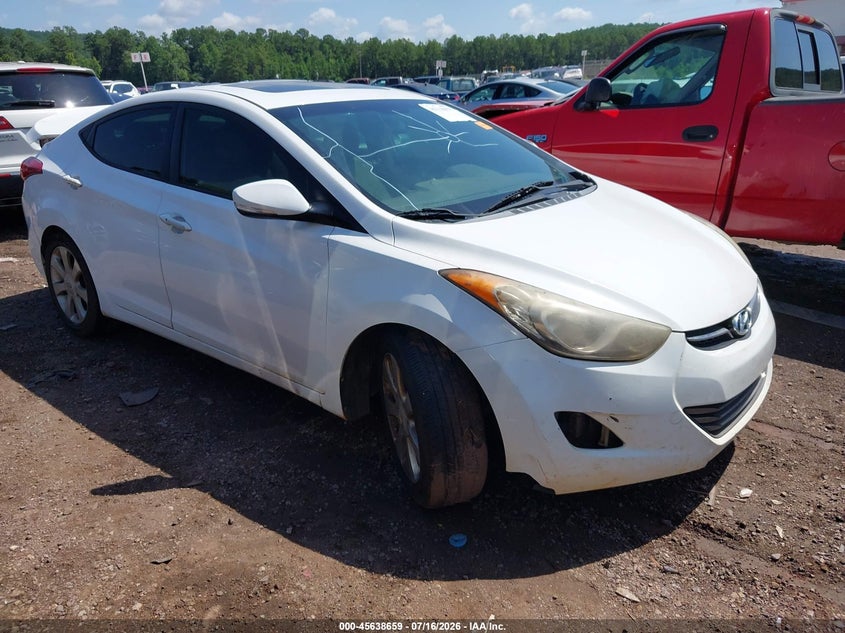 2013 HYUNDAI ELANTRA auction photo 1