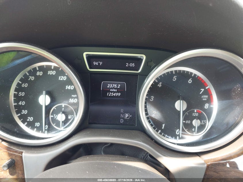 2014 Mercedes-Benz Ml 350 4Matic VIN: 4JGDA5HB3EA405428 Lot: 45638669