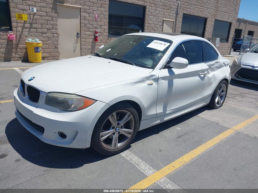 Vin: wbaup7c56dvp24682, lot: 46137171, bmw 128i 20132