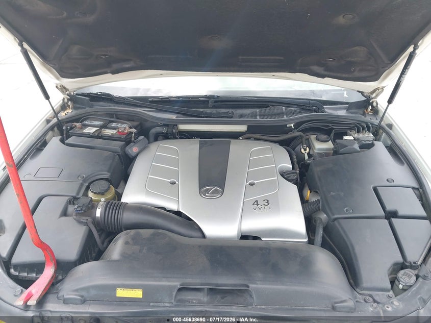 2004 Lexus Ls 430 VIN: JTHBN36FX40163380 Lot: 45638690