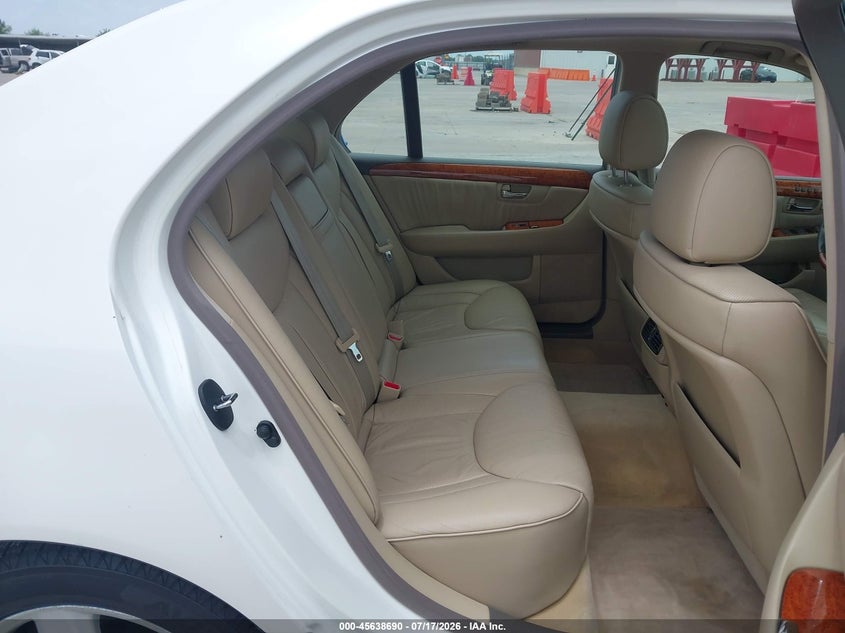 2004 Lexus Ls 430 VIN: JTHBN36FX40163380 Lot: 45638690