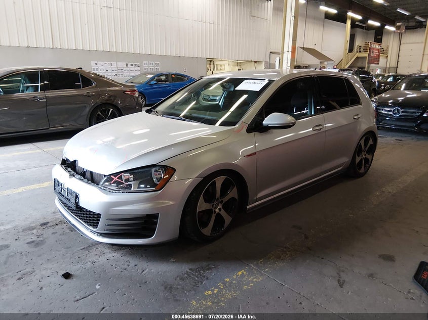 2017 VOLKSWAGEN GOLF GTI auction photo 2