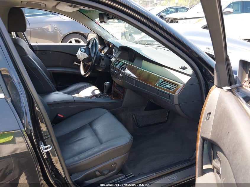 2007 BMW 530I VIN: WBANE73597CM50971 Lot: 45638701