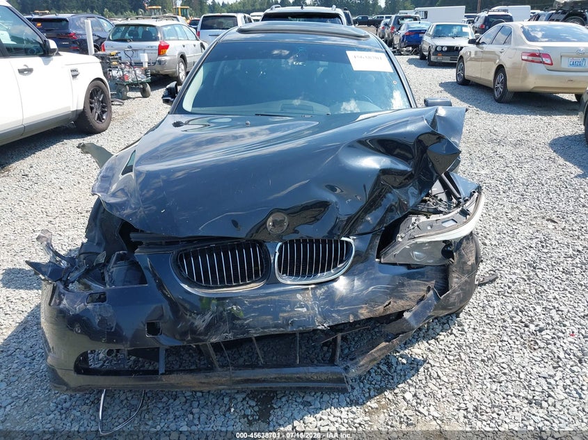 2007 BMW 530I VIN: WBANE73597CM50971 Lot: 45638701