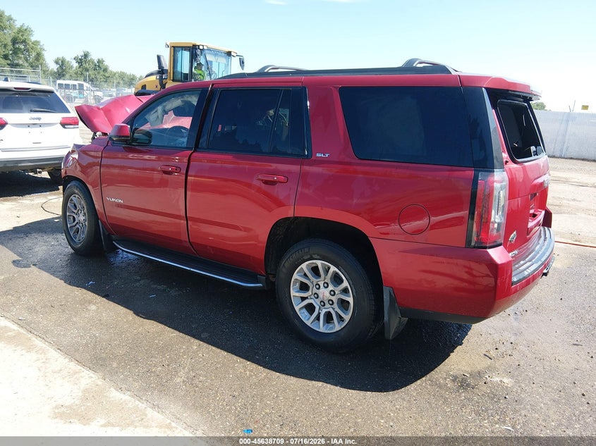 Vin: 1gks2bkc8fr190662, lot: 46137210, gmc yukon slt 20153