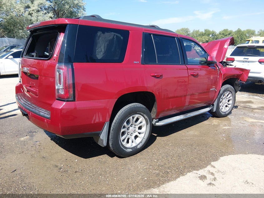 Vin: 1gks2bkc8fr190662, lot: 46137210, gmc yukon slt 20154