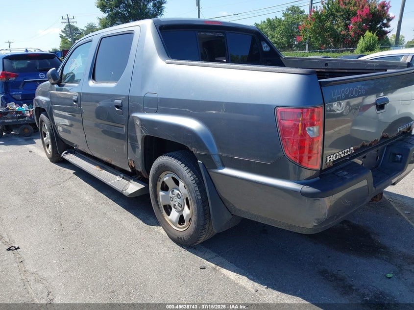 2010 HONDA RIDGELINE auction photo 3