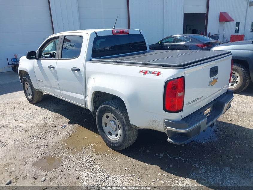Vin: 1gcgtbenxj1260455, lot: 46137255, chevrolet colorado wt 20183