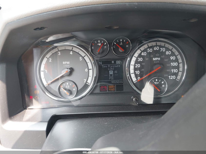 2010 Dodge Ram 1500 Slt/Sport/Trx VIN: 1D7RV1GP3AS257697 Lot: 45638759
