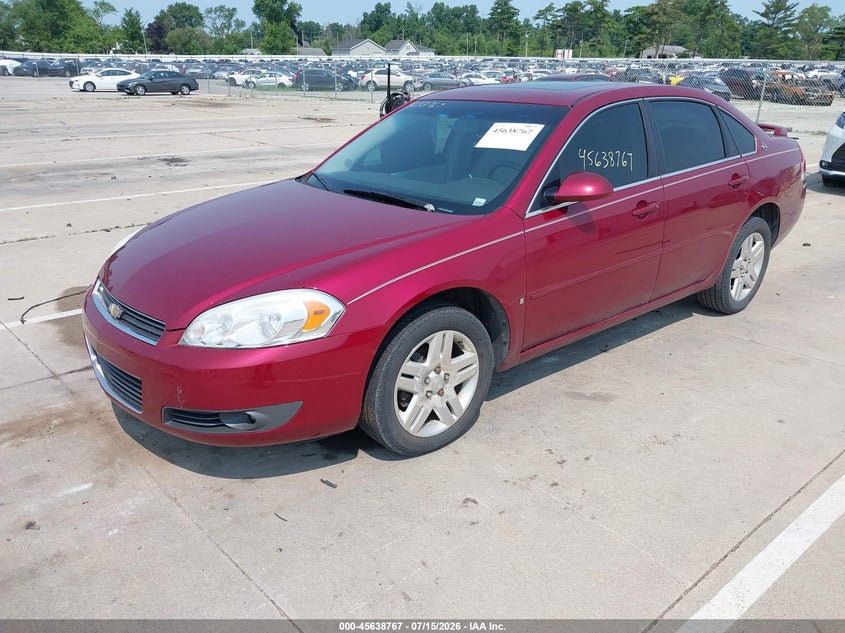 2008 Chevrolet Impala Lt 2G1WC583789218587 photo 1