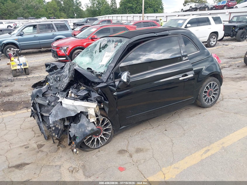2013 Fiat 500C Gucci VIN: 3C3CFFER8DT713098 Lot: 45638836