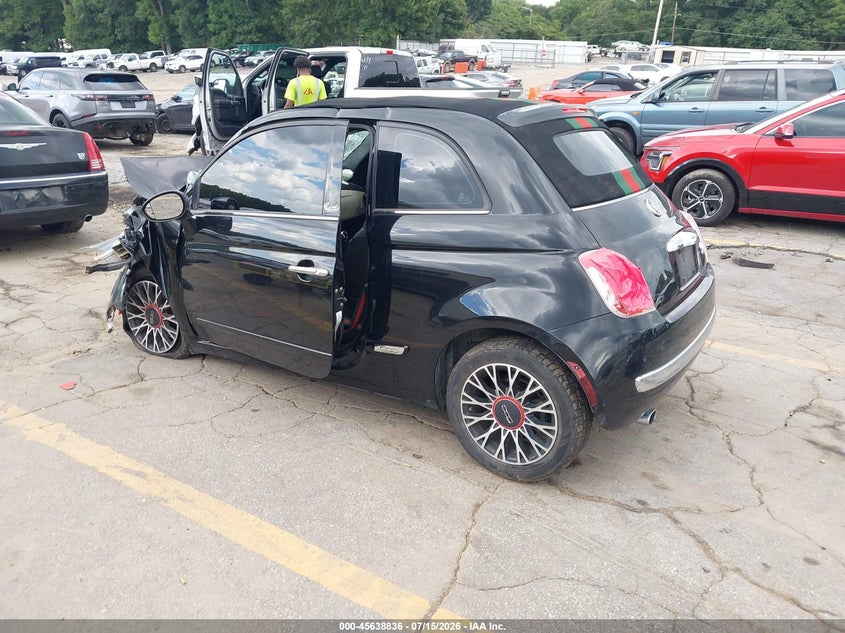 2013 Fiat 500C Gucci VIN: 3C3CFFER8DT713098 Lot: 45638836