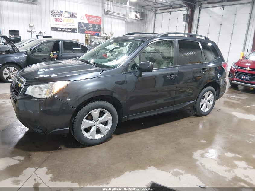 Vin: jf2sjadc3fh576287, lot: 46137345, subaru forester 2.5i premium 20152