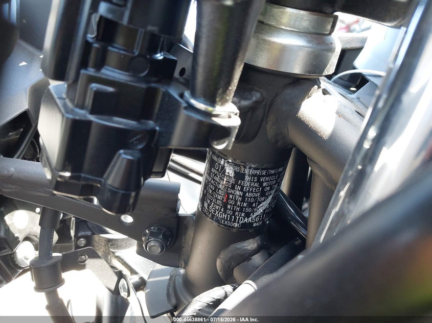 2026 Kawasaki Ex500 H VIN: ML5EXGH11TDAA5611 Lot: 45638861