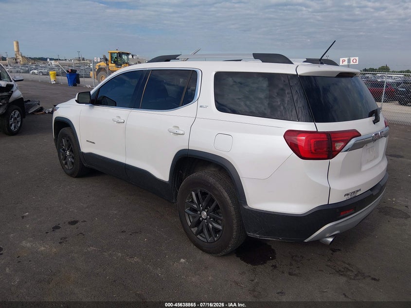 Vin: 1gkknmls2jz142902, lot: 46137366, gmc acadia slt-1 20183