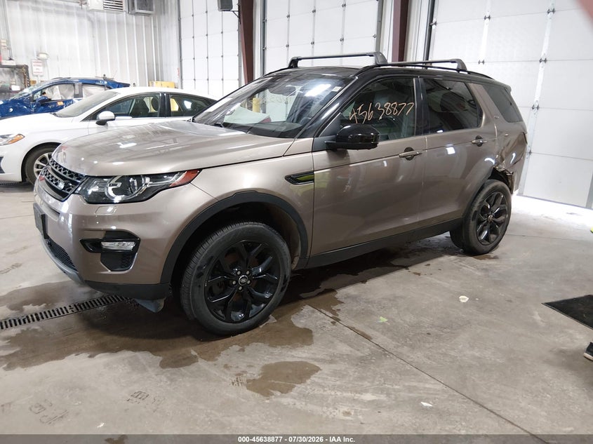 Vin: salcr2bg7hh700757, lot: 46137378, land rover discovery sport hse 20172