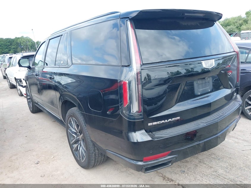 Vin: 1gys4pkl2mr270999, lot: 46137401, cadillac escalade esv 4wd sport 20213