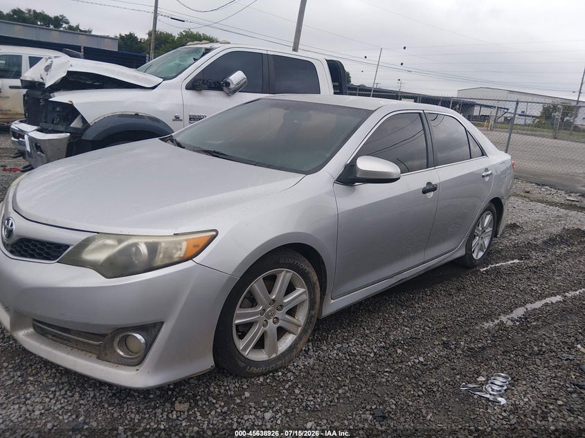 2012 TOYOTA CAMRY auction photo 2