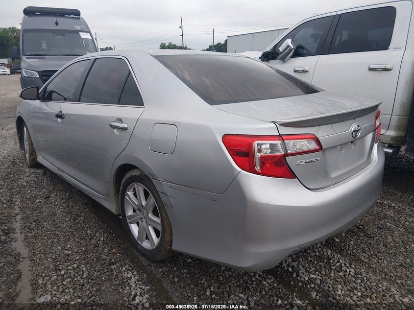 2012 TOYOTA CAMRY auction photo 3