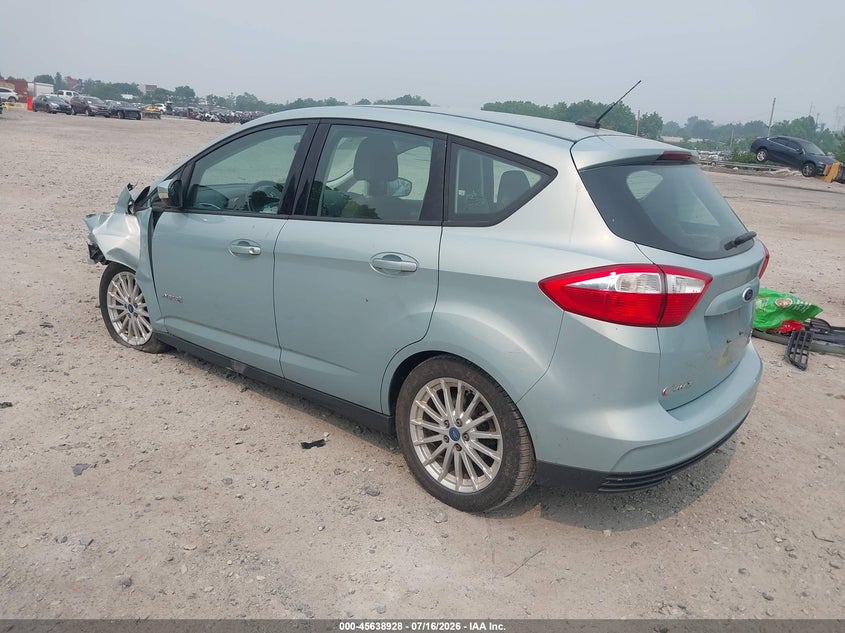 Vin: 1fadp5auxdl519367, lot: 46137429, ford c-max hybrid se 20133