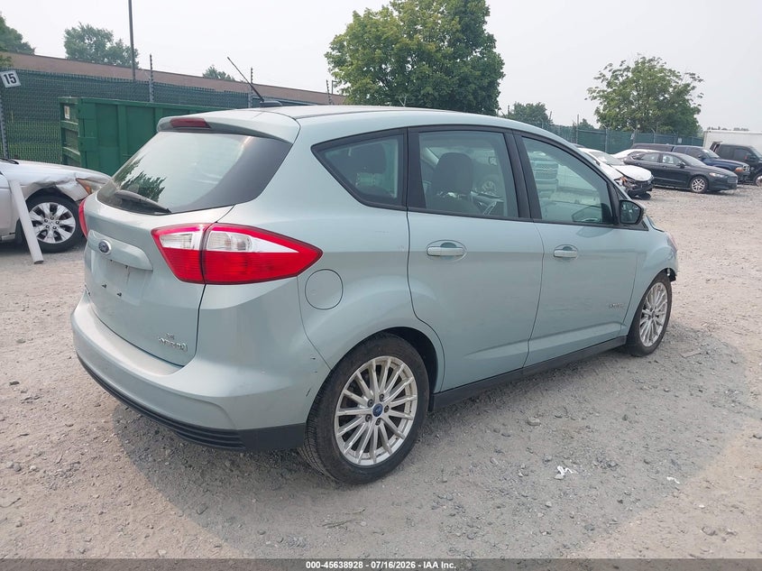 Vin: 1fadp5auxdl519367, lot: 46137429, ford c-max hybrid se 20134