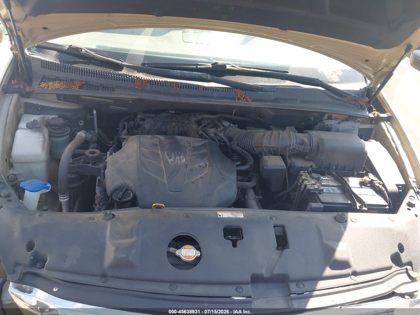2011 Kia Sedona Lx VIN: KNDMG4C76B6366879 Lot: 45638931