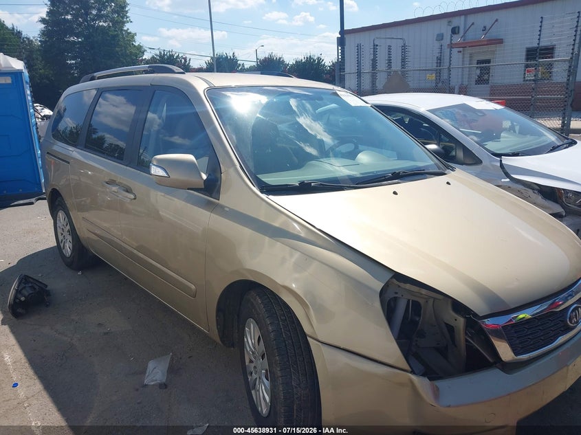 2011 Kia Sedona Lx VIN: KNDMG4C76B6366879 Lot: 45638931