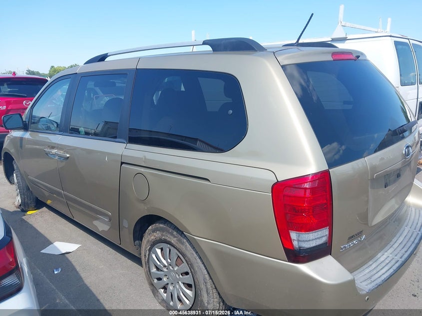 2011 Kia Sedona Lx VIN: KNDMG4C76B6366879 Lot: 45638931