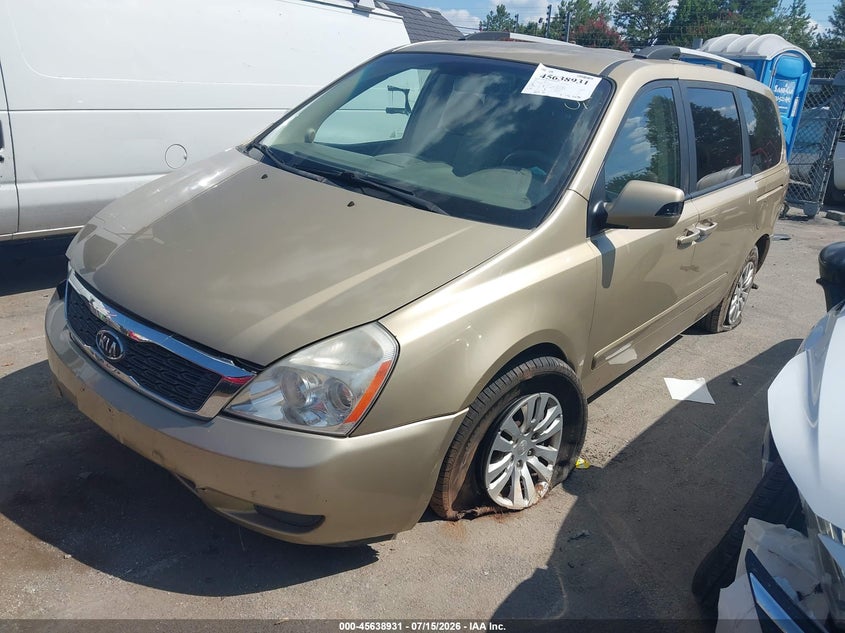 Vin: kndmg4c76b6366879, lot: 46137433, kia sedona lx 20112