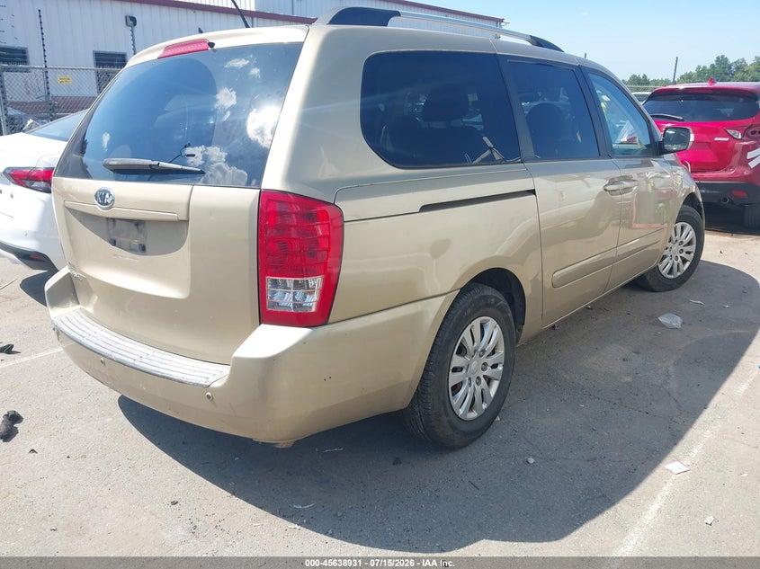 Vin: kndmg4c76b6366879, lot: 46137433, kia sedona lx 20114