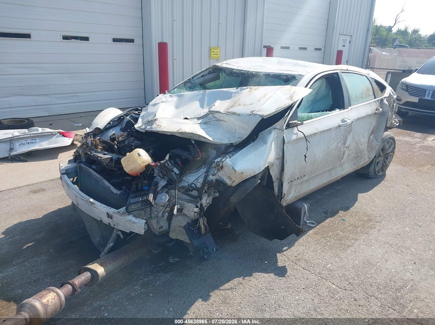 Vin: 2g1115s37g9129268, lot: 46137466, chevrolet impala 2lt 20162