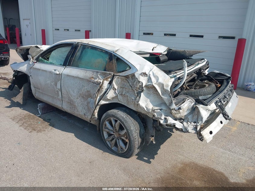 Vin: 2g1115s37g9129268, lot: 46137466, chevrolet impala 2lt 20163