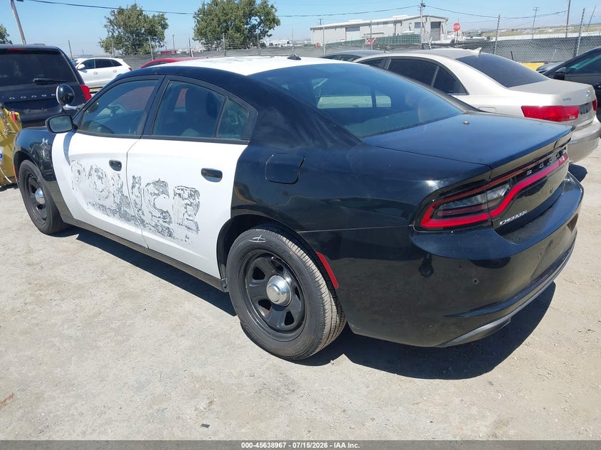 2018 DODGE CHARGER auction photo 3