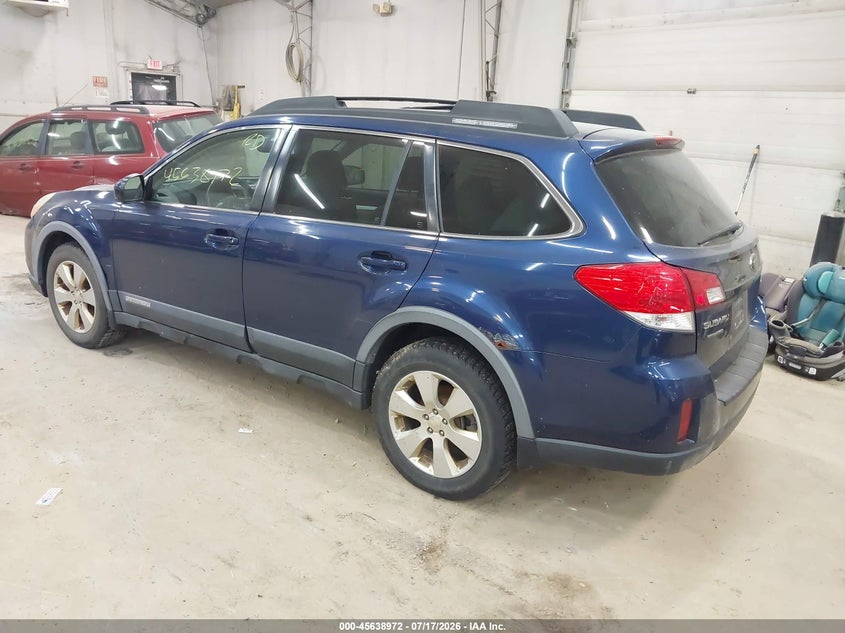 2010 SUBARU OUTBACK auction photo 3