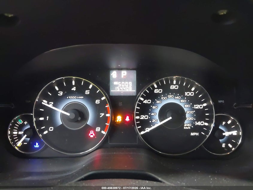 2010 SUBARU OUTBACK auction photo 7