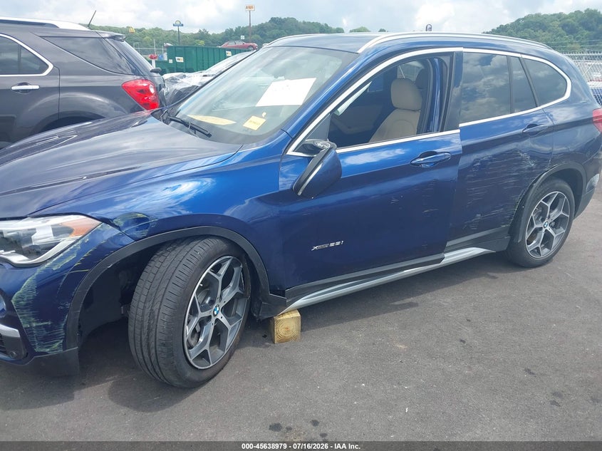 2018 BMW X1 xDrive28I VIN: WBXHT3C3XJ5F90509 Lot: 45638979