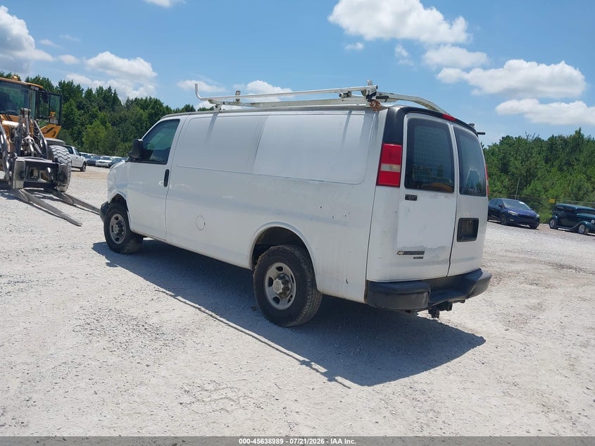 Vin: 1gcwgfcf2f1157430, lot: 46137490, chevrolet express 2500 work van 20153