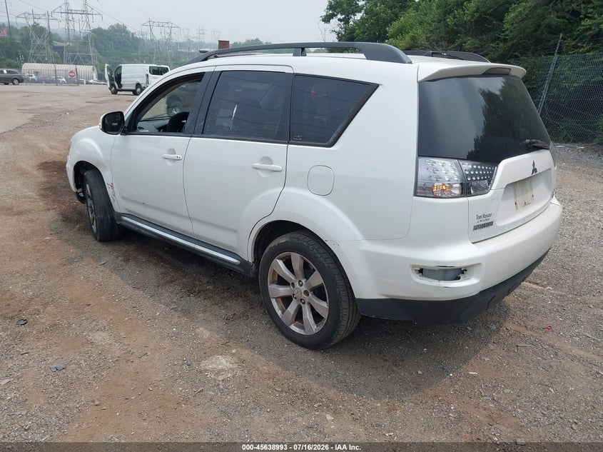 Vin: ja4jt4ax2az009837, lot: 46137494, mitsubishi outlander xls 20103
